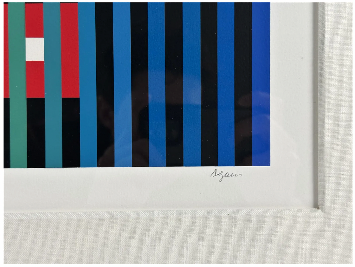 Yaacov Agam "Fond Marin" Serigraph